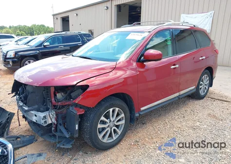 2016 Nissan Pathfinder Sl from USA, damaged, VIN 5N1AR2MN3GC622804